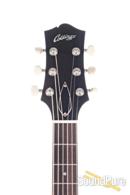 Collings I-35 LC Jet Black Semi-Hollow Electric #201442 — image 8