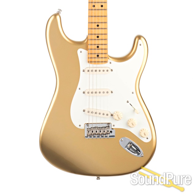 Fender Lincoln Brewster Strat Aztec Gold #LB00499 - Used — image 1
