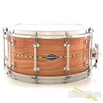 Craviotto 6.5x14 Cherry Custom Shop Snare Drum - Black Inlay