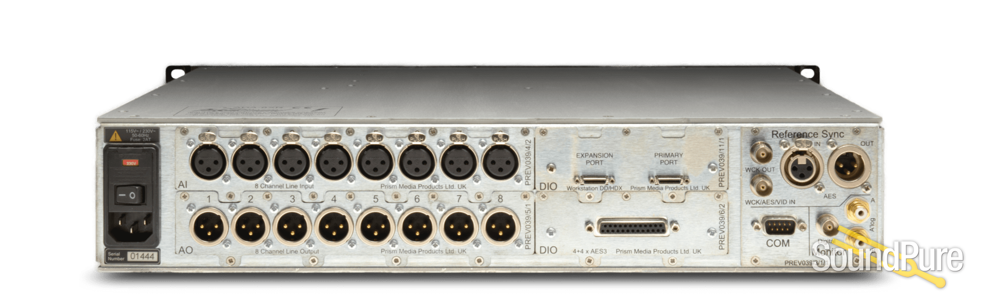 Prism Sound ADA-8XR Modular AD/DA Converter AES | Soundpure.com