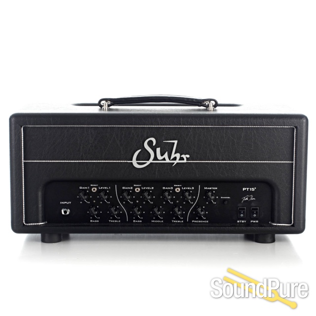 Suhr PT15 Head & 1x12 Cabinet, Black - Used — image 2