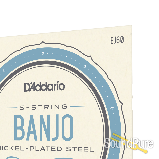 D'Addario EJ60 Nickel Light 9-20 5-String Banjo Strings — image 4