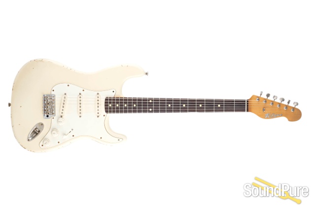 K-Line Springfield Olympic White Guitar #590059 - Used — image 5