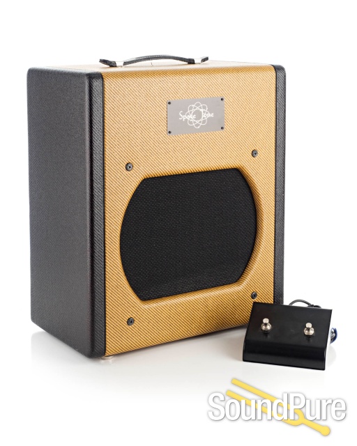 Swart Atomic Space Tone Tweed/Black 1x12 Combo Amp — image 2