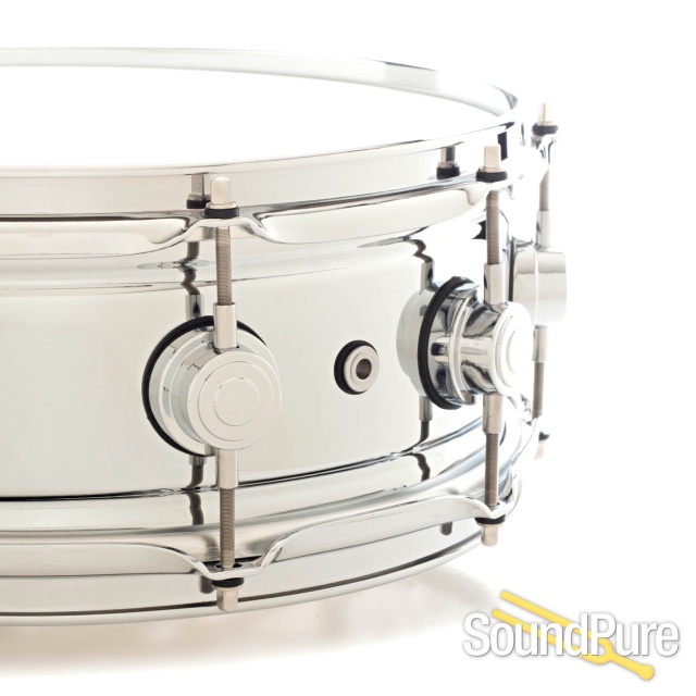 DW 5x14 Collectors Series True-Sonic Brass Snare Drum — image 3