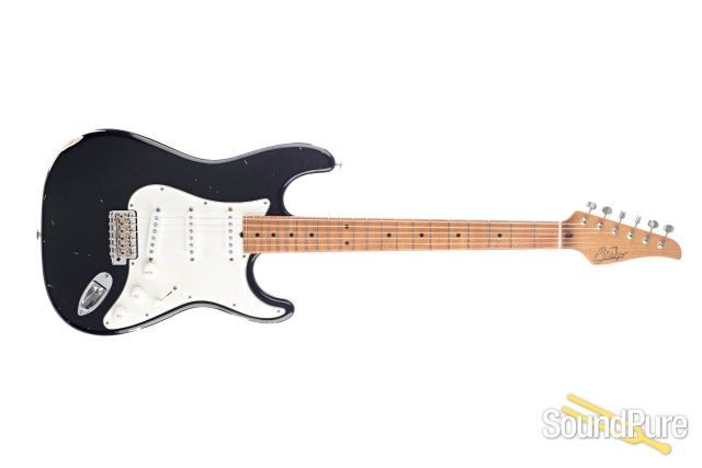 Suhr Custom Classic S Antique Black Guitar #JS2Z4E - Used — image 4