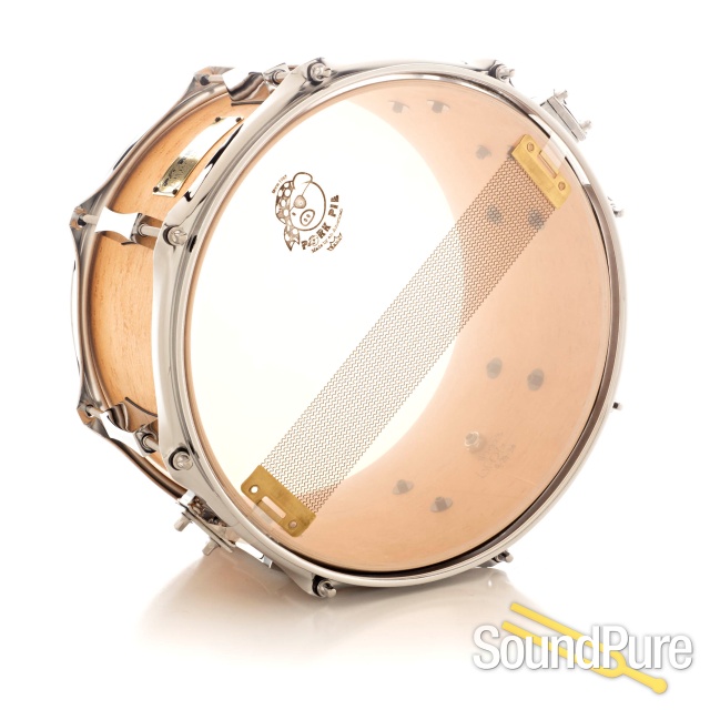 Pork Pie 7x12 Maple Snare Drum-Birdseye Maple Veneer — image 2