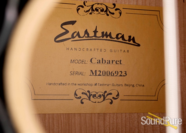 Eastman Cabaret-JB Nylon String Archtop #M2006923 — image 6