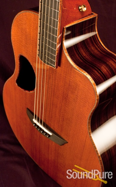 McPherson 4.5 Redwood/Striped Macassar Ebony #1264 — image 1