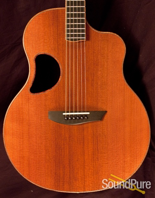 McPherson 4.5 Redwood/Striped Macassar Ebony #1264 — image 8