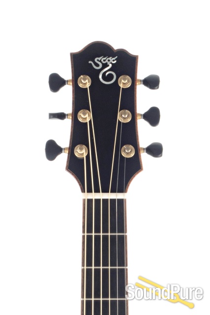 Santa Cruz F Model Redwood/Blackwood Acoustic #1138 - Used — image 6