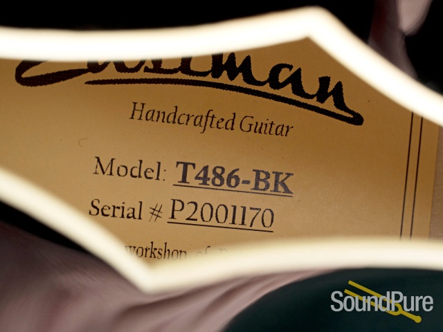 Eastman T-486-BK Black Thinline Electric #P2001170 — image 10