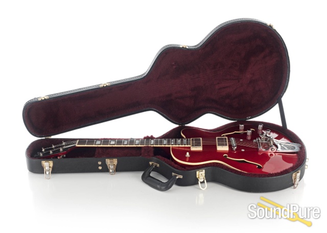 Heritage H-516 Thin Candy Apple Red Guitar #AF02203 - Used — image 2