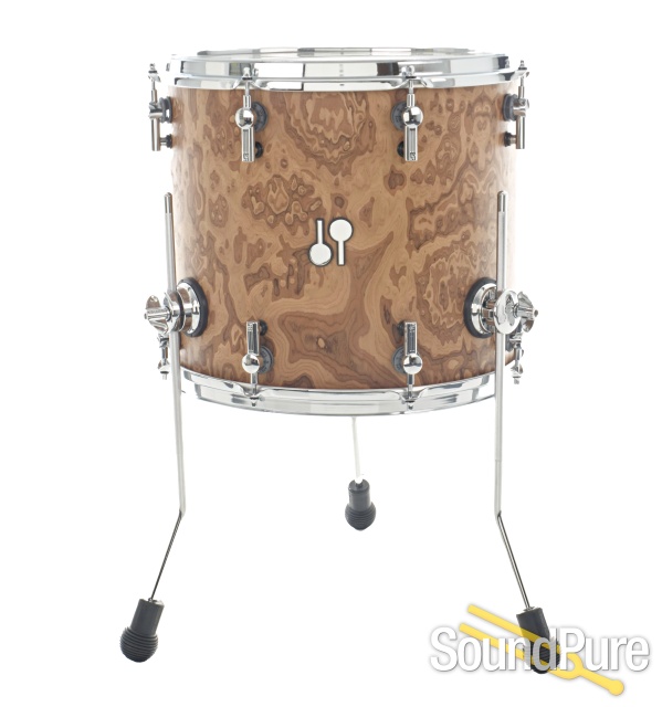 Sonor 5pc SQ2 Birch Drum Set-Chocolate Burl — image 11