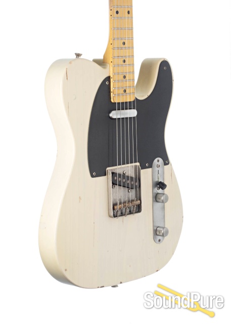 Nash T-52 Mary Kaye White Guitar #HBM-374 - Used — image 3