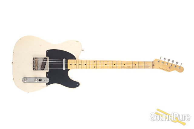 Nash T-52 Mary Kaye White Guitar #HBM-374 - Used — image 5