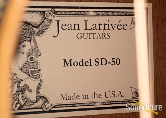 Larrivee SD-50 Sitka/Mahogany Acoustic #69517 - Used — image 9