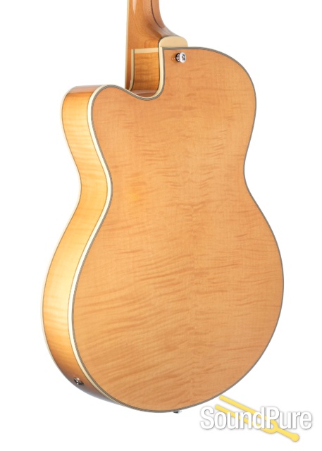 Comins GCS-16-2 Vintage Blond Archtop Guitar #218039 — image 2