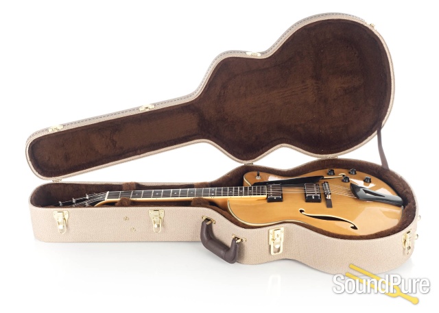 Comins GCS-16-2 Vintage Blond Archtop Guitar #218039 — image 5