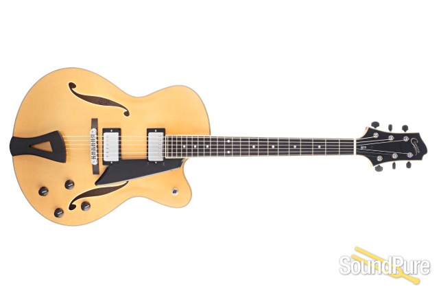 Comins GCS-16-2 Vintage Blond Archtop Guitar #218039 — image 9