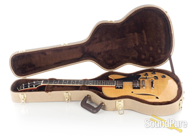 Comins GCS-1 Vintage Blond Semi-Hollow Electric #112318 — image 5