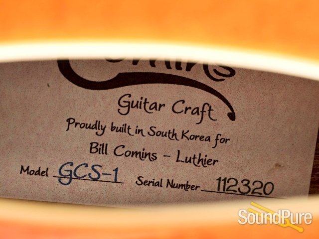 Comins GCS-1 Autumn Burst Semi-Hollow Electric #112320 — image 3