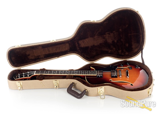 Comins GCS-1 Autumn Burst Semi-Hollow Electric #112320 — image 5