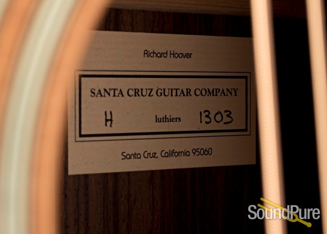 Santa Cruz H Model Sitka/East Indian Rosewood #1303 - Used — image 4