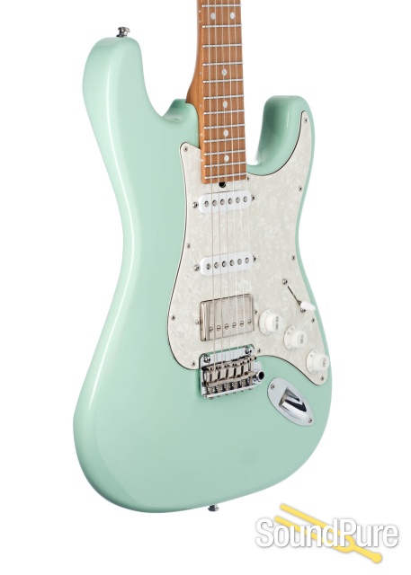Suhr Classic S Surf Green HSS Electric Guitar #21640 - Used — image 3