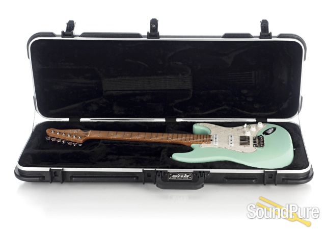 Suhr Classic S Surf Green HSS Electric Guitar #21640 - Used — image 4