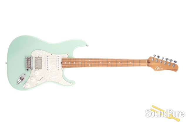 Suhr Classic S Surf Green HSS Electric Guitar #21640 - Used — image 8