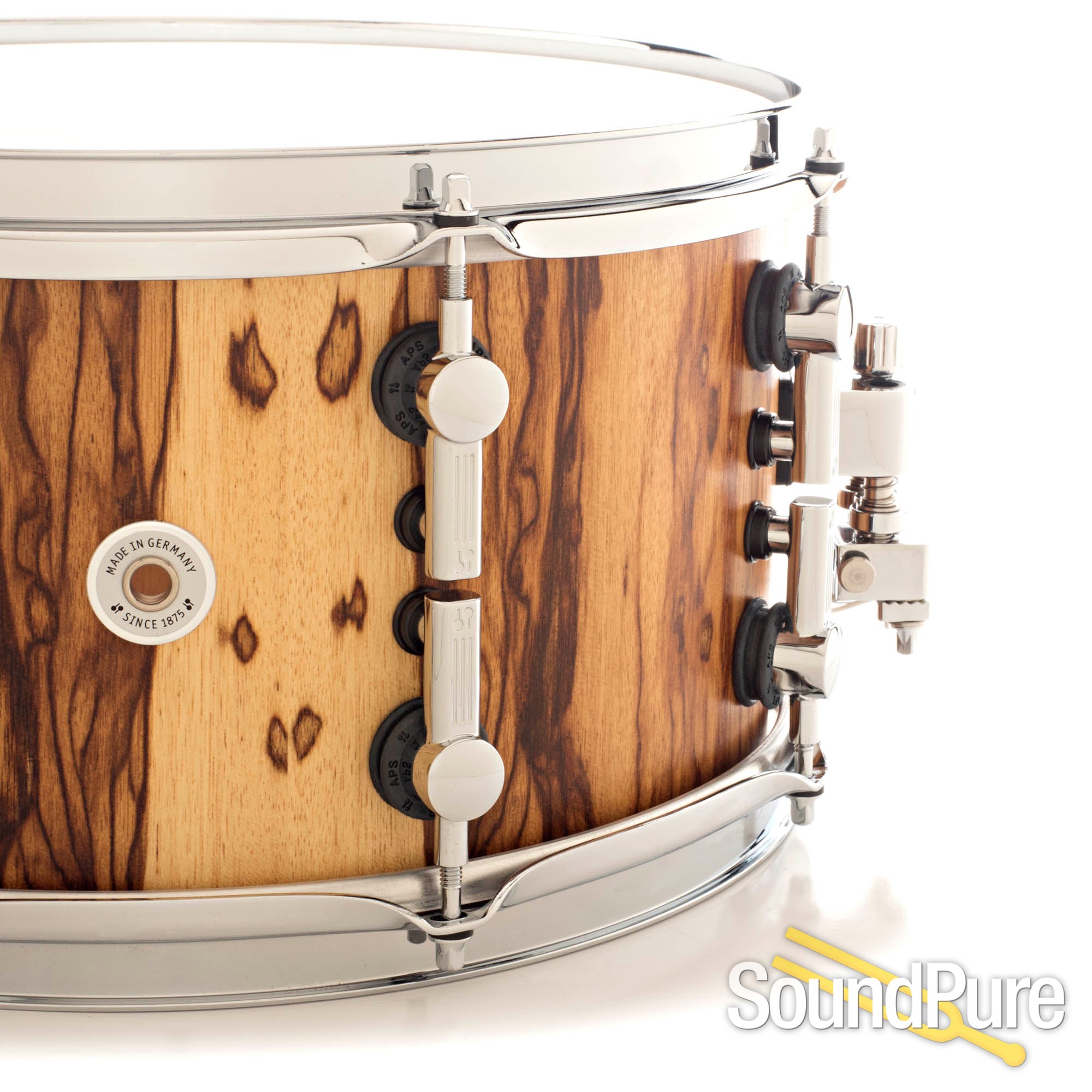 Sonor 7x13 SQ2 Medium Beech Snare Drum African Marble
