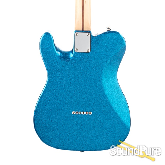 Suhr Classic T Blue Sparkle Metallic Guitar #18739 - Used — image 8