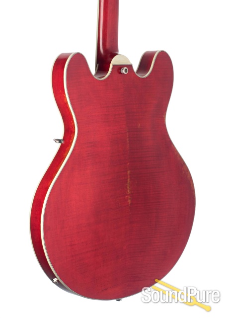 Eastman T59/V - RD Thinline Electric Guitar #12950446 - Used — image 2