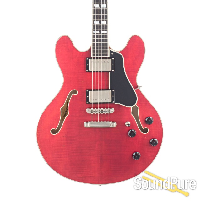 Eastman T59/V - RD Thinline Electric Guitar #12950446 - Used — image 1