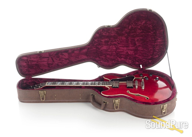 Eastman T59/V - RD Thinline Electric Guitar #12950446 - Used — image 5