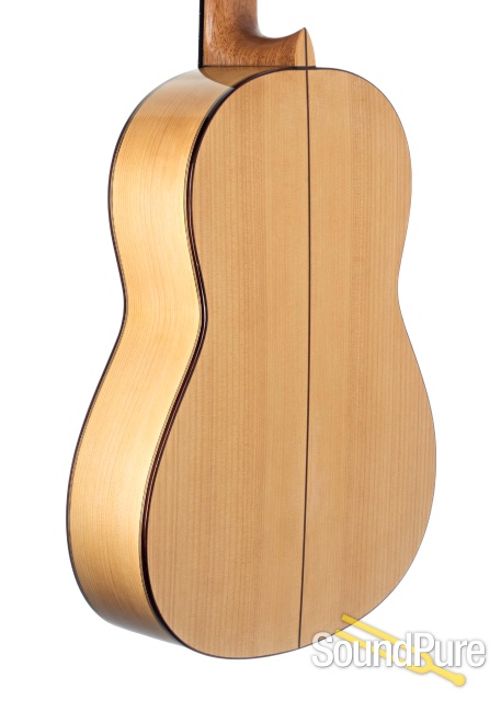 Eduardo Duran Ferrer Concert Blanca Flamenco Guitar - Used — image 5