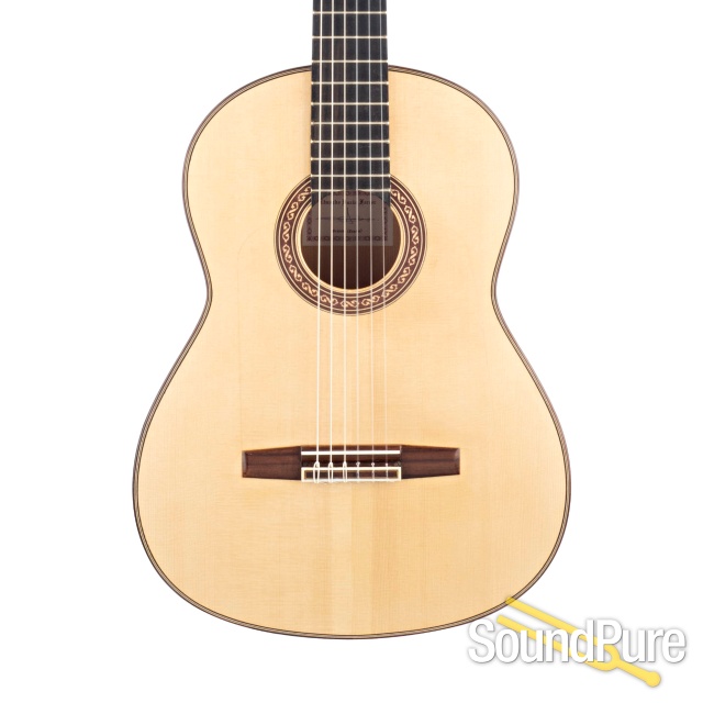 Eduardo Duran Ferrer Concert Blanca Flamenco Guitar - Used — image 1