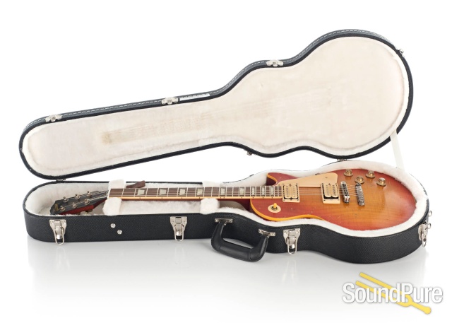Nash Aged LP Std Faded Tangerine Burst #027390496 - Used — image 4