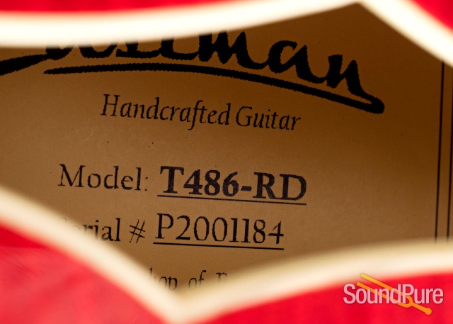 Eastman T486-RD Red Thinline Electric #P2001184 — image 4