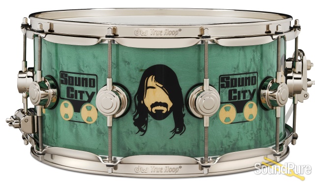 DW 6.5x14 Icon Snare Drum-Dave Grohl Studio City — image 1