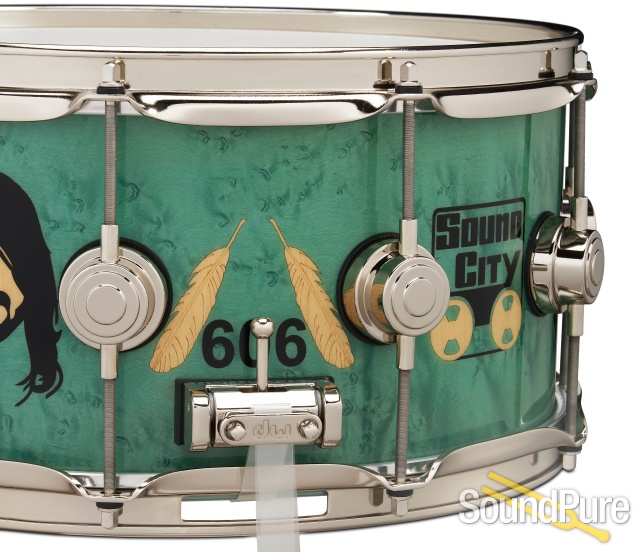 DW 6.5x14 Icon Snare Drum-Dave Grohl Studio City — image 4