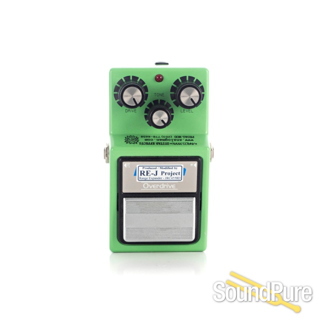 Analog Man Maxon OD-9 Silver Mod Overdrive Pedal - Used — image 1