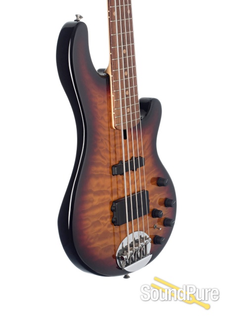 Lakland 55-94 Sunburst 5-String Bass Guitar #6838 - Used — image 3
