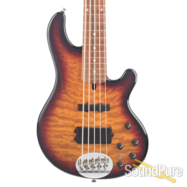 Lakland 55-94 Sunburst 5-String Bass Guitar #6838 - Used — image 1