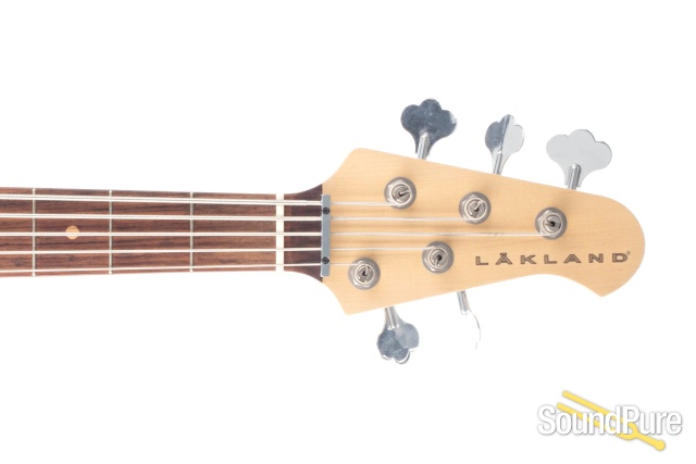 Lakland 55-94 Sunburst 5-String Bass Guitar #6838 - Used — image 5