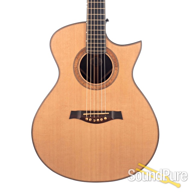 Hatcher Greta Red Cedar/Brazilian RW Acoustic Guitar - Used — image 1