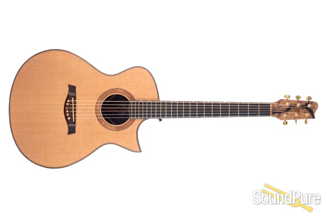 Hatcher Greta Red Cedar/Brazilian RW Acoustic Guitar - Used — image 9