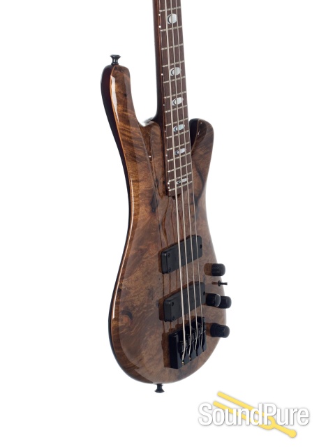 Roscoe LG 3000 Burl Myrtle 4-String Bass #5324 - Used — image 3