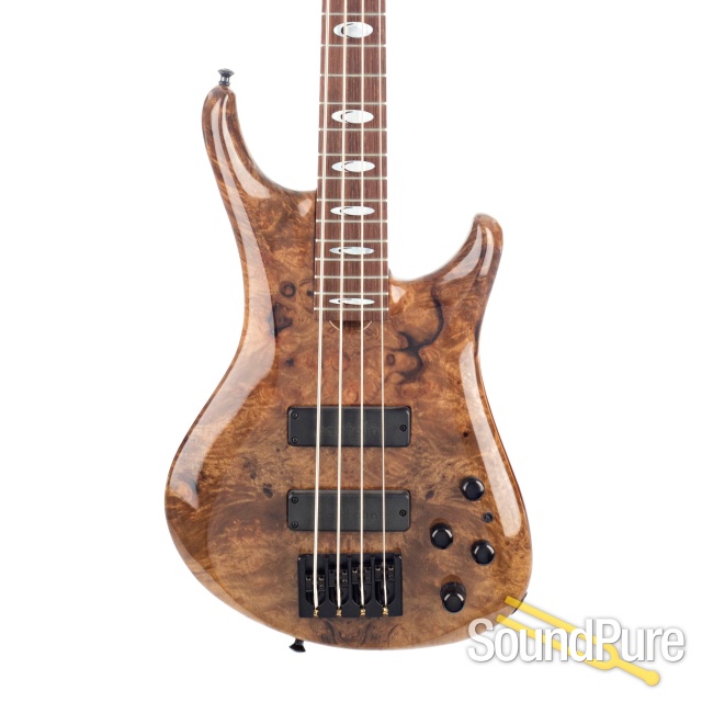 Roscoe LG 3000 Burl Myrtle 4-String Bass #5324 - Used — image 1